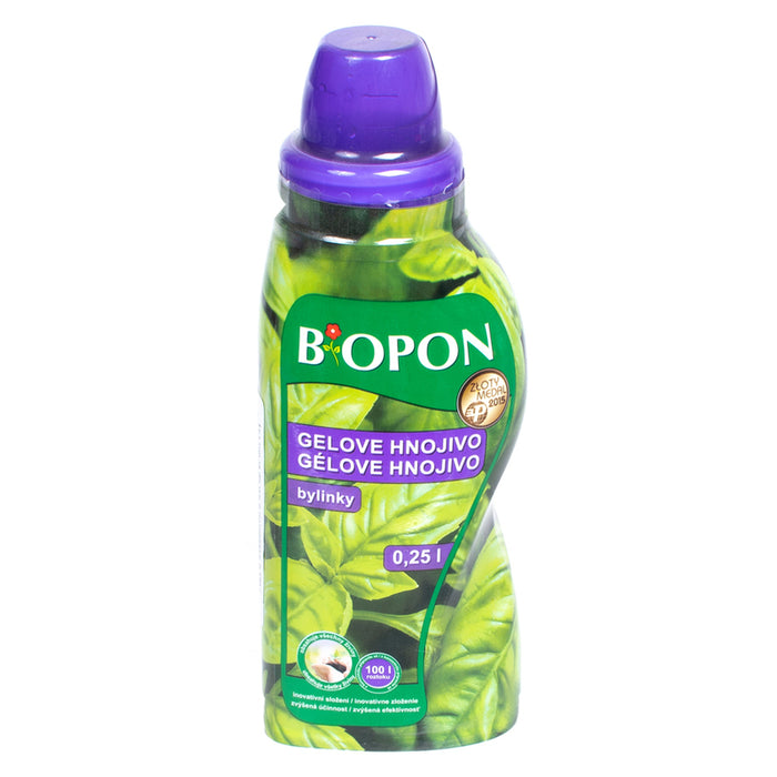 GEL MINERAL FERTILIZER FOR HERBS AND SPICES 0.25L BIOPON