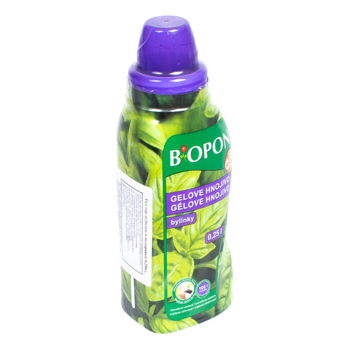GEL MINERAL FERTILIZER FOR HERBS AND SPICES 0.25L BIOPON