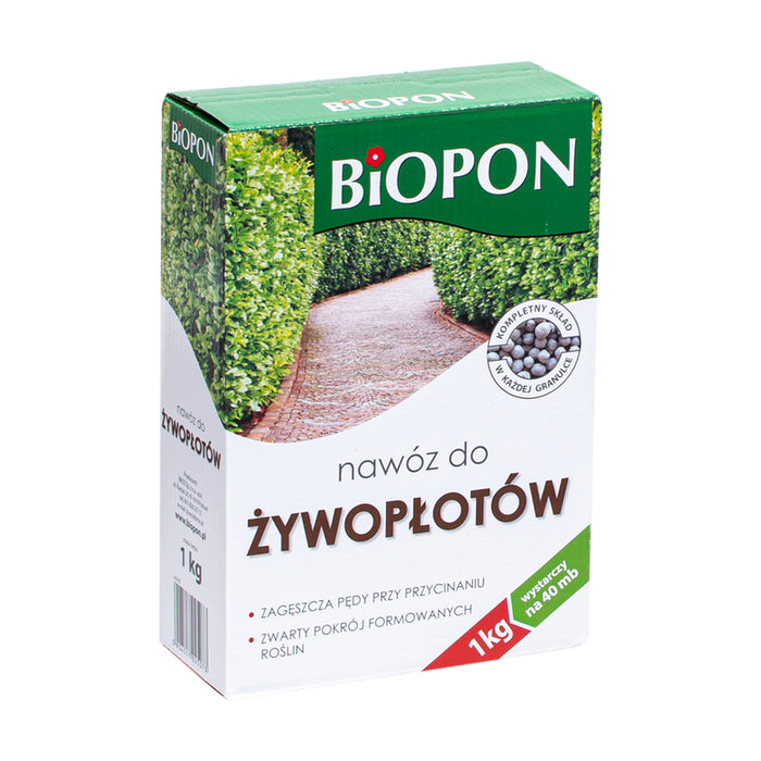 SOLID FERTILIZER FOR HEDGES 1KG BIOPON