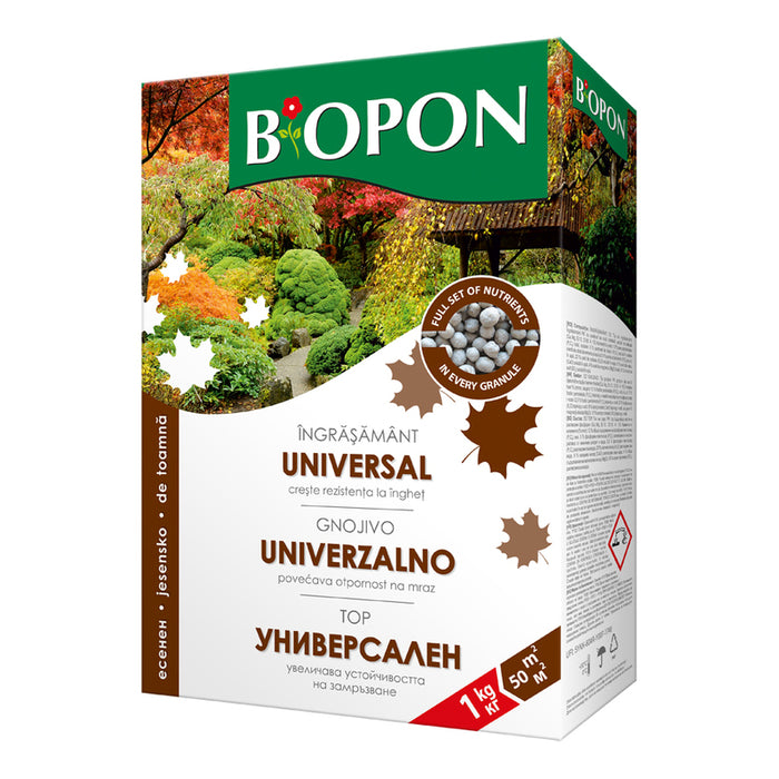 SOLID FERTILIZER UNIVERSAL 1KG BIOPON