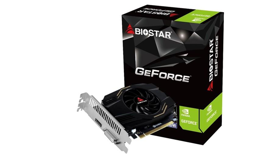Video card BIOSTAR GeForce GT1030, 4GB, DDR4, 64bit, DVI-I, HDMI