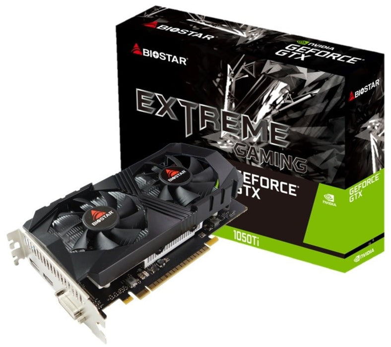 Video card BIOSTAR GeForce GTX 1050TI 4GB GDDR5