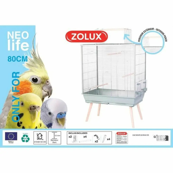Bird cage Zolux - Домашни Животни<<<Дом Градина<<<BigBuy&&&Пътуване и разходки<<<Домашни Животни<<<Дом Градина<<<BigBuy