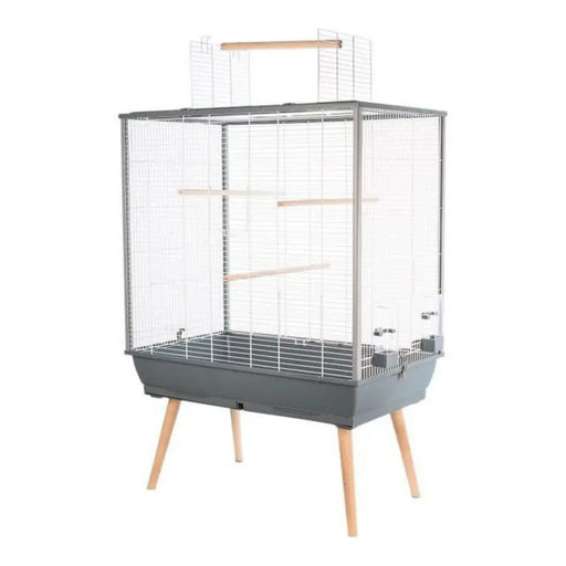Bird cage Zolux H80 Grey 8 x 11,2 x 8 cm 78 x 81 x 48 cm - Пътуване и разходки<<<Домашни Животни<<<Дом