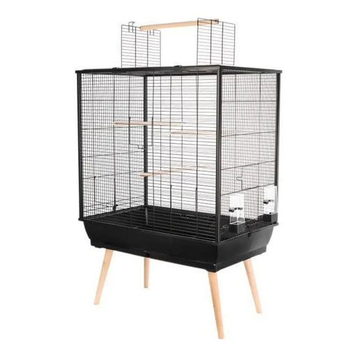 Bird cage Zolux Neo Jili H80 Black 78 x 81 x 48 cm - Пътуване и разходки<<<Домашни Животни<<<Дом