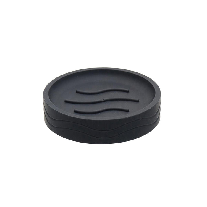 SOAP DISH LINES BLACK