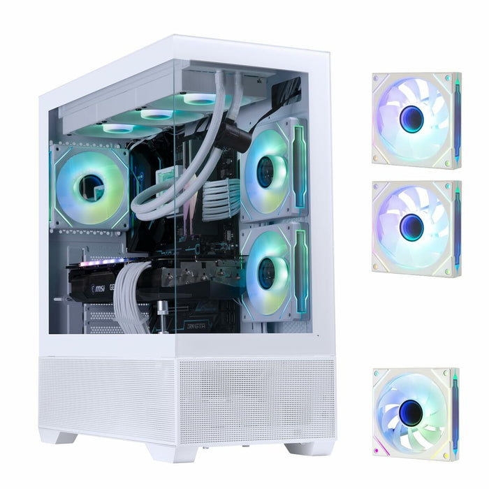 ATX Semi-tower Box BitFenix CETO Basic White