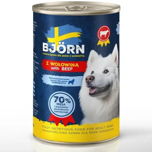 BJORN with beef - wet dog food - 400g - Wet foodDLP-KAM<<<For the dogDLP<<<ActionPL
