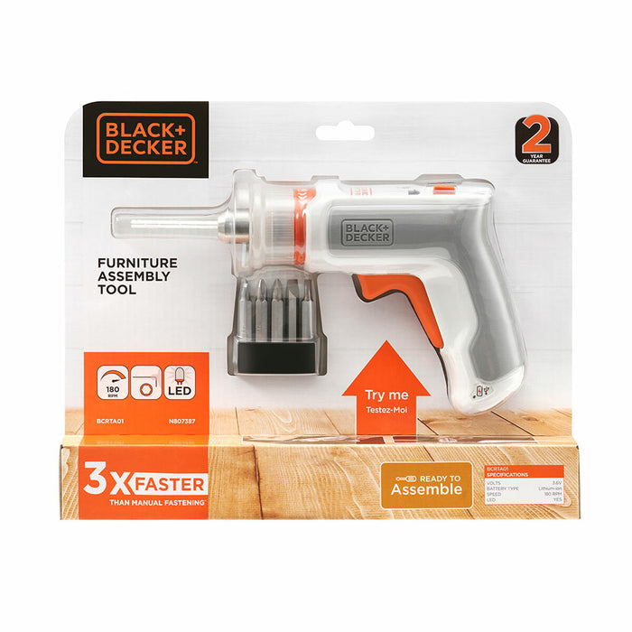Electric screwdriver Black & Decker BCRTA01 3,6 V