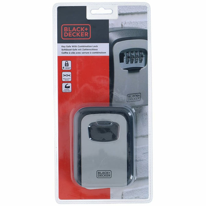 Key safe Black & Decker 12 x 9 x 4 cm Metal