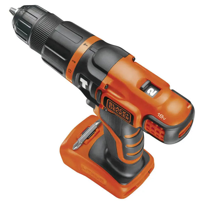BLACK&DECKER BDCH188N-XJ CORDLESS IMPACT DRILL 18 V 38.00 nm WITHOUT BATTERY AND CHARGER - Акумулаторни бормашини и