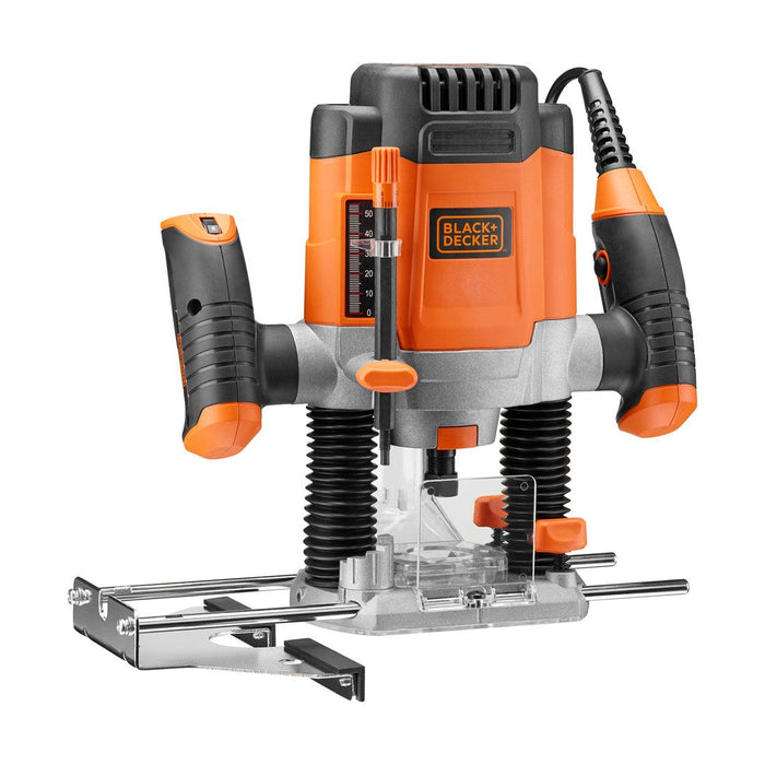 Black & Decker KW1200EKA-QS router/trimmer Black Grey Orange - Plunge routersNEL-FRE<<<Electric