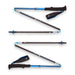 BLACK DIAMOND Distance Carbon Z-Pole trekking pole Unisex Foldable - Poles for Nordic Walking