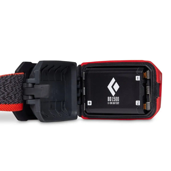 Black Diamond Storm 450 Black Red Headband flashlight - Flashlights and accessoriesSUR-LAA<<<SurvivalSUR<<<ActionPL