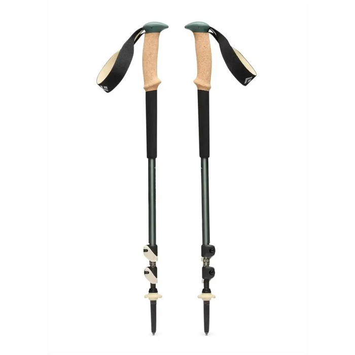 BLACK DIAMOND Trail Cork Trekking Poles laurel green - Poles for Nordic Walking and trekkingSIA-KNT<<<Sport