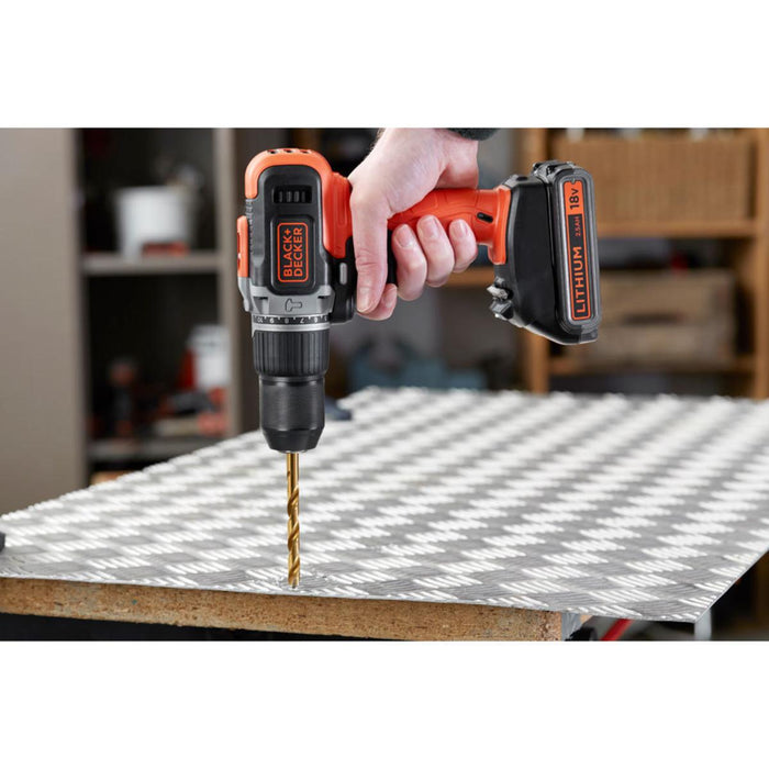 18V BLACK&DECKER CORDLESS DRILL
