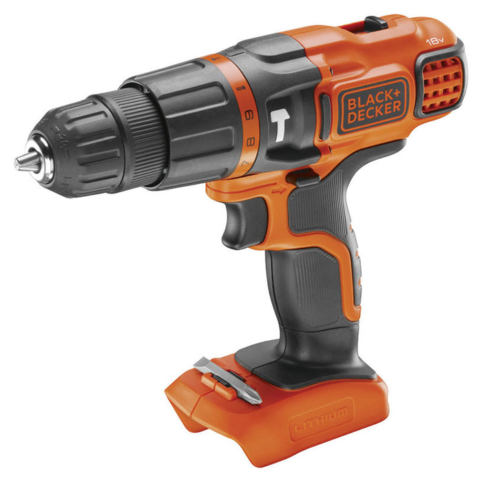 BLACK&DECKER BDCH188N-XJ CORDLESS IMPACT DRILL 18 V, 38.00 nm, WITHOUT BATTERY AND CHARGER