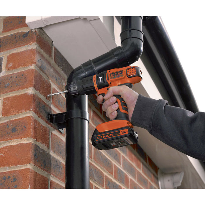 BLACK&DECKER BDCH188N-XJ CORDLESS IMPACT DRILL 18 V, 38.00 nm, WITHOUT BATTERY AND CHARGER