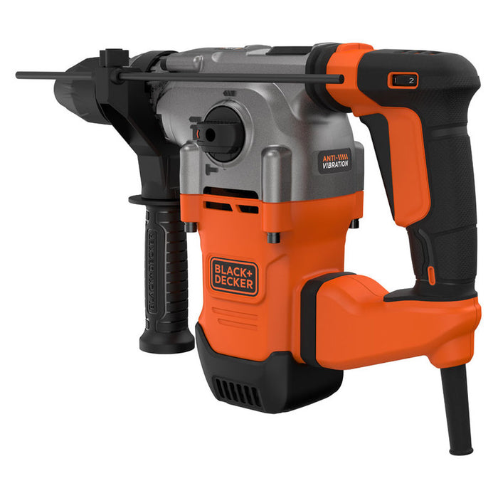 PERFORATOR BLACK&DECKER BEHS03K-QS 3.70 J, SDS PLUS, 1250 W, SUITCASE