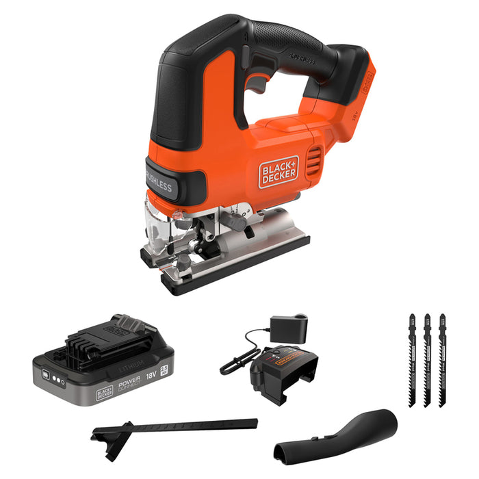 BLACK&DECKER BLCJS78E1-QW CORDLESS BRUSHLESS JIGSAW