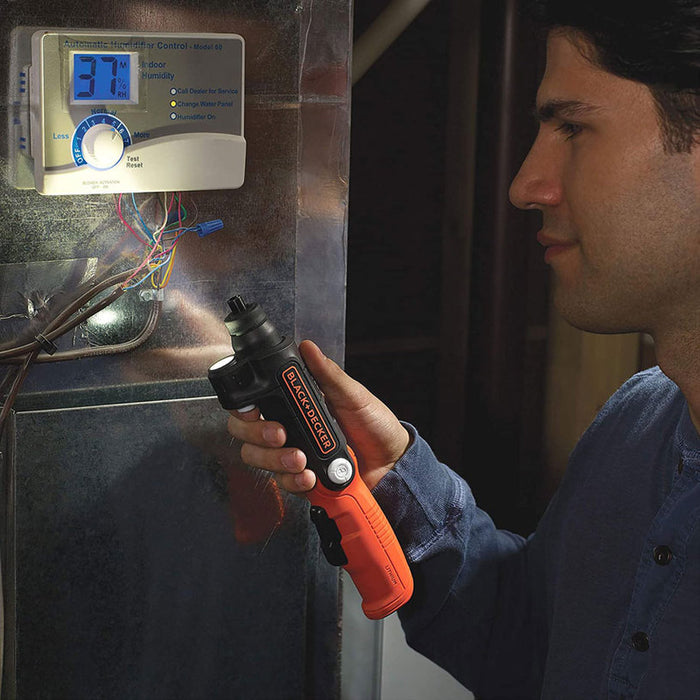 BATTERY SCREWDRIVER BLACK&DECKER BDCSFL20AT-QW 3.6 V, 1.50 Ah, 5.50 nm