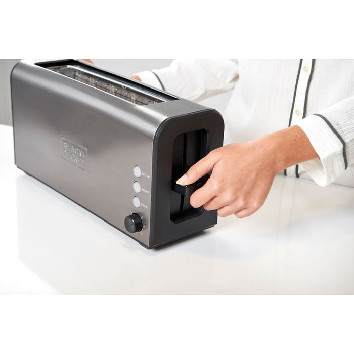 Toaster BLACK&DECKER BXTO1000E 1000 W, INOX