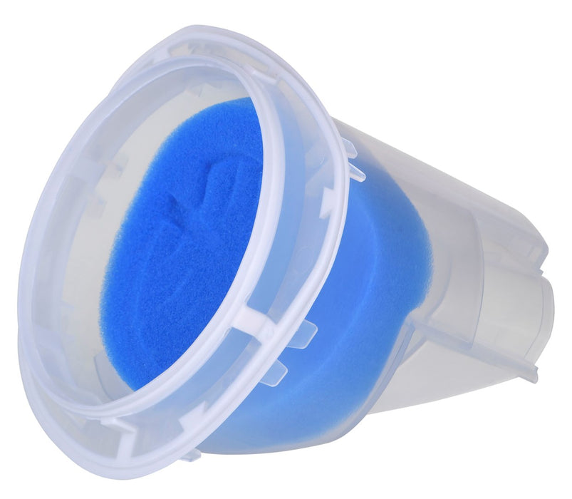 Black & Decker WDC215WA handheld vacuum Blue, Titanium Bagless