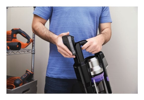 Black & Decker BSV520BRP-QW stick vacuum/electric broom Battery Dry Bagless 0.65 L 2 Ah