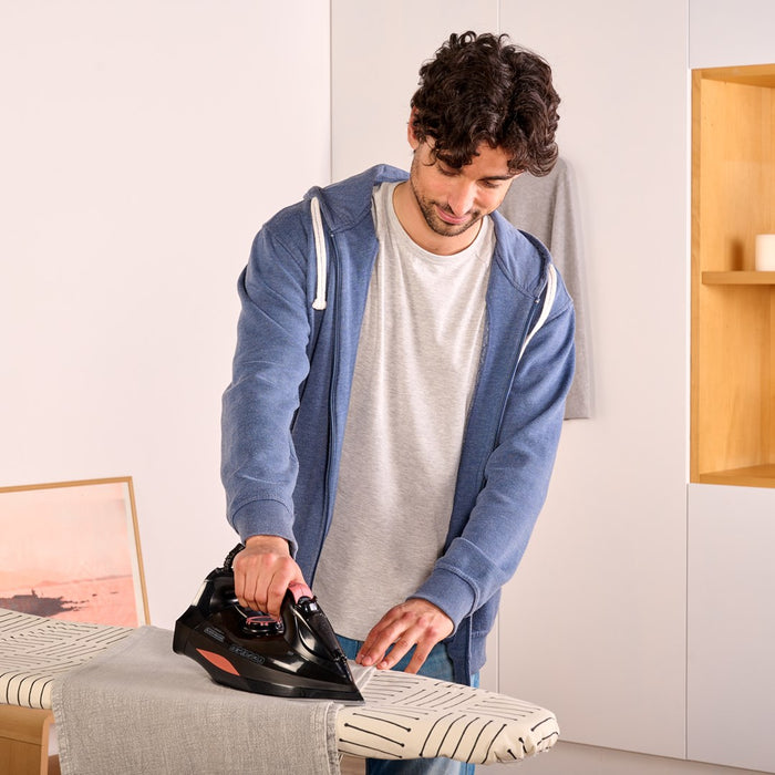 Steam Iron Black & Decker BXIR3000E 3000 W White