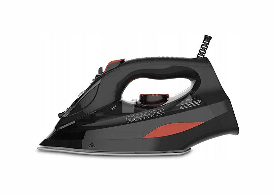 Steam Iron Black & Decker BXIR3000E 3000 W White