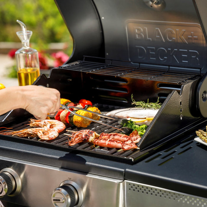 Black+Decker BXOG7200E gas grill, 2 burners x 3.6 kW