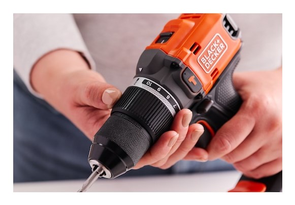 Black & Decker BLD683XN-XJ drill 1800 RPM 1 kg Black, Orange