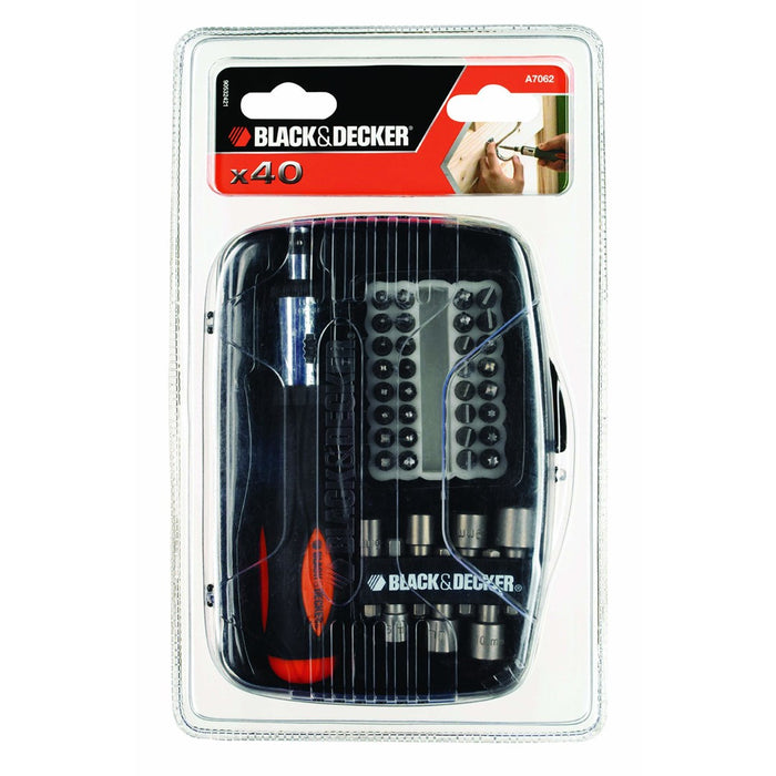 Screwdriver Set Black & Decker A7062 pH 38 Pieces 1 Piece