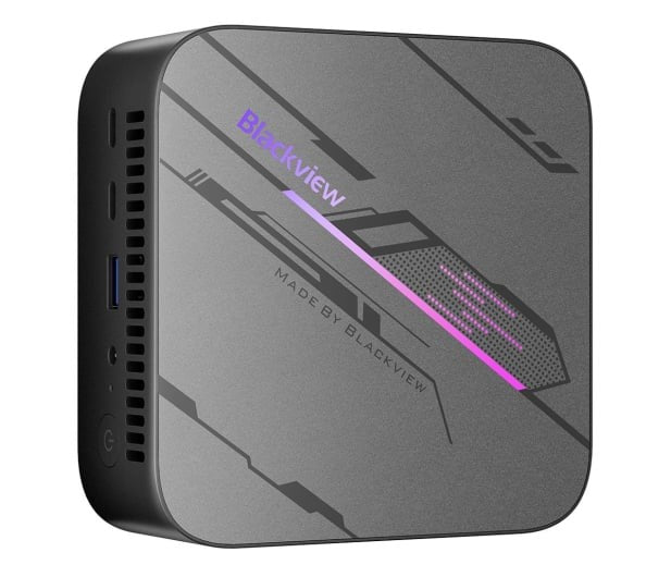 Blackview Mini PC MP100 Ryzen 7-5825U 16 GB DDR4 512GB SSD Windows 11 Pro Black