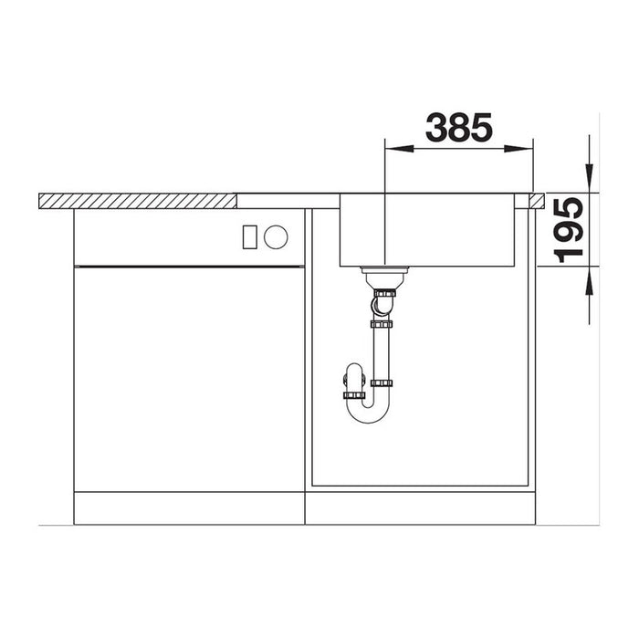 KITCHEN SINK BLANCO DINAS XL6S 78X50 CM.