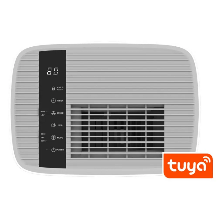 Blaupunkt ADH601 dehumidifier 2.5 L 48 dB 245 W White - Air dryersAGD-OSP<<<Home Appliance - ProductsAGD<<<ActionPL