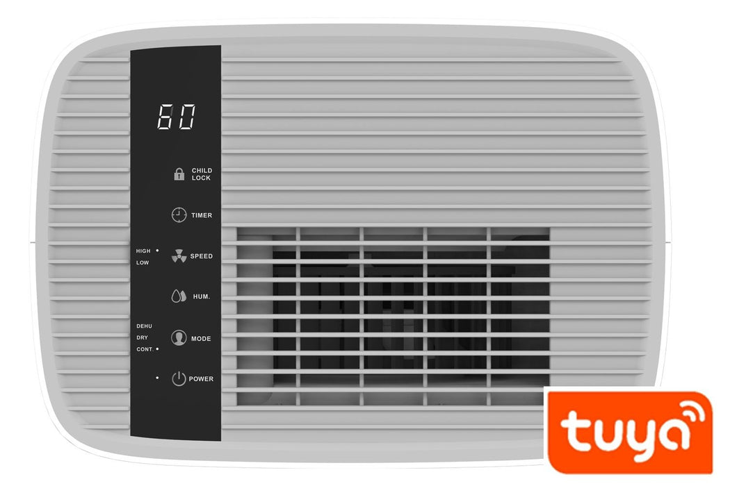 Blaupunkt ADH601 dehumidifier 2.5 L 48 dB 245 W White