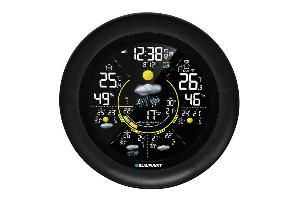 Blaupunkt WS65BK APP weather station black