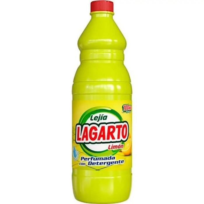 Bleach Lagarto Lemon 1,5 L (8 Units) - Почистване Прахосмукачки И Гладене<<<Дом Градина<<<BigBuy&&&Други продукти за