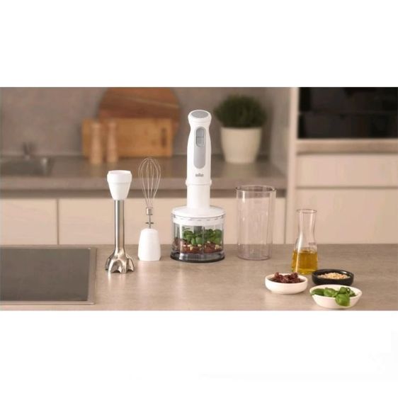 Blender with mini chopper BRAUN Multiquick 5 Vario MQ50236MWH - Пасатори<<<Уреди за кухня<<<Малки