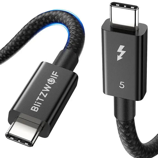 BlitzWolf BW-HDC8 240W USB-C to USB-C cable 1.5m (black) - USB-C to USB-C<<<USB cables<<<GSM Accessories<<<InnproXML