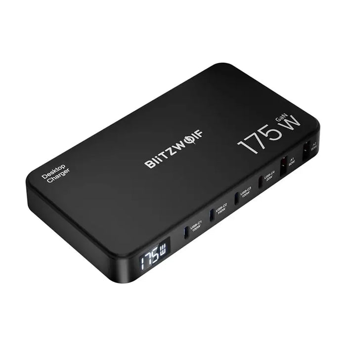 Blitzwolf BW-S30 6-in-1 Charging Station 4xUSB-C + 2xUSB 175W - mains chargers<<<Chargers<<<GSM Accessories<<<InnproXML