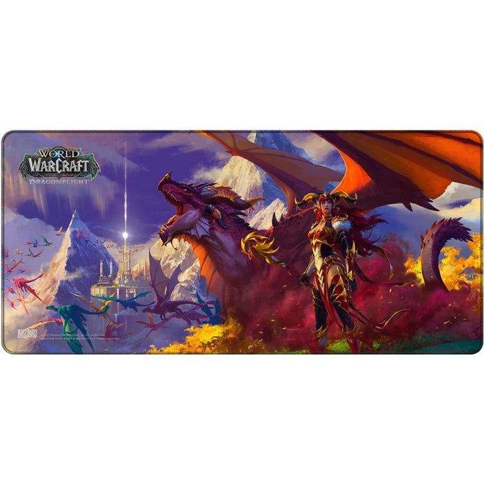 World Of WarCraft Dragonflight Gaming Pad - Alexstrasza & Dragon, XL