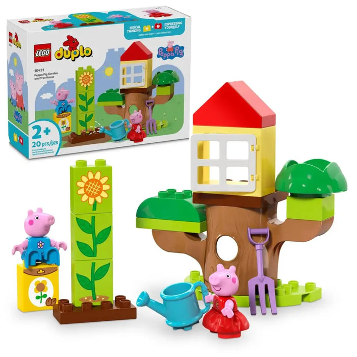 Blocks LEGO DUPLO 10431 Peppa Pig Garden and Tree House - LEGOKLO-LEG<<<Construction setKLO<<<ActionPL