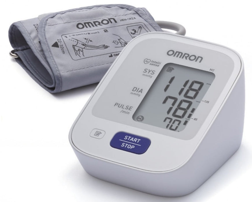 Blood apparatus OMRON M2 New + AC Adapter set - Апарати за кръвно налягане<<<За Здравето<<<Уреди за здраве и