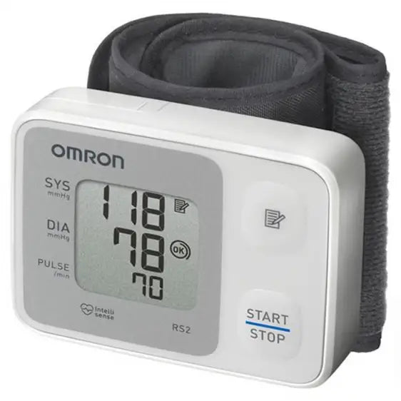 Blood apparatus OMRON RS2 - Апарати за кръвно налягане<<<Грижа за тялото<<<Малки електроуреди<<<TechnoMix