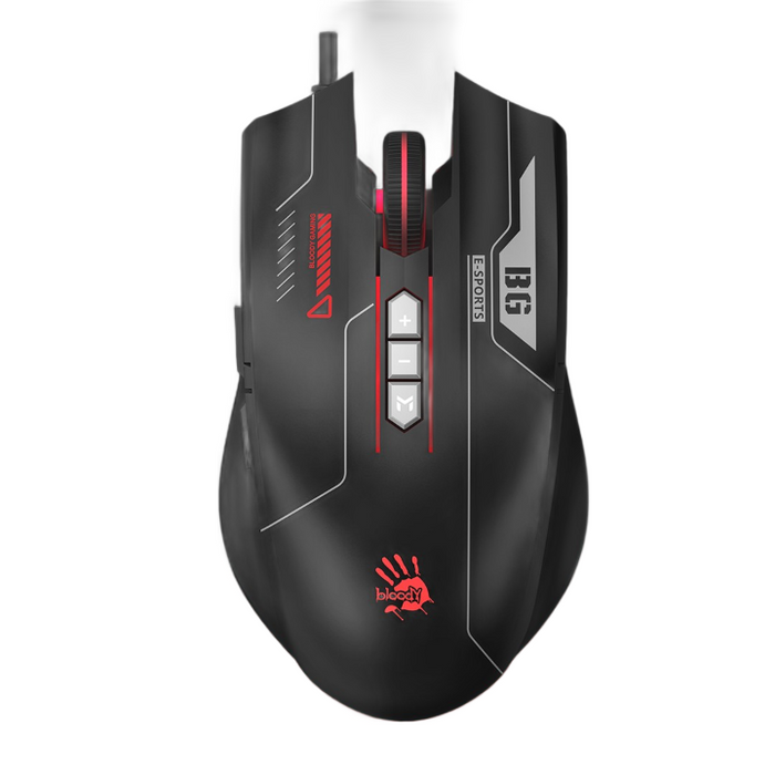 Gaming mouse Bloody ES7 Esports, Wired, RGB, 6000 cpi, Black
