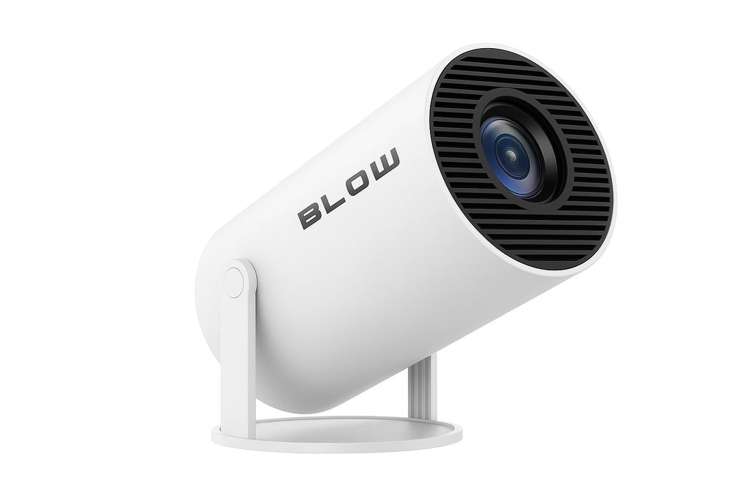 BLOW AndroidTV HD Cinema WHITE Portable Projector