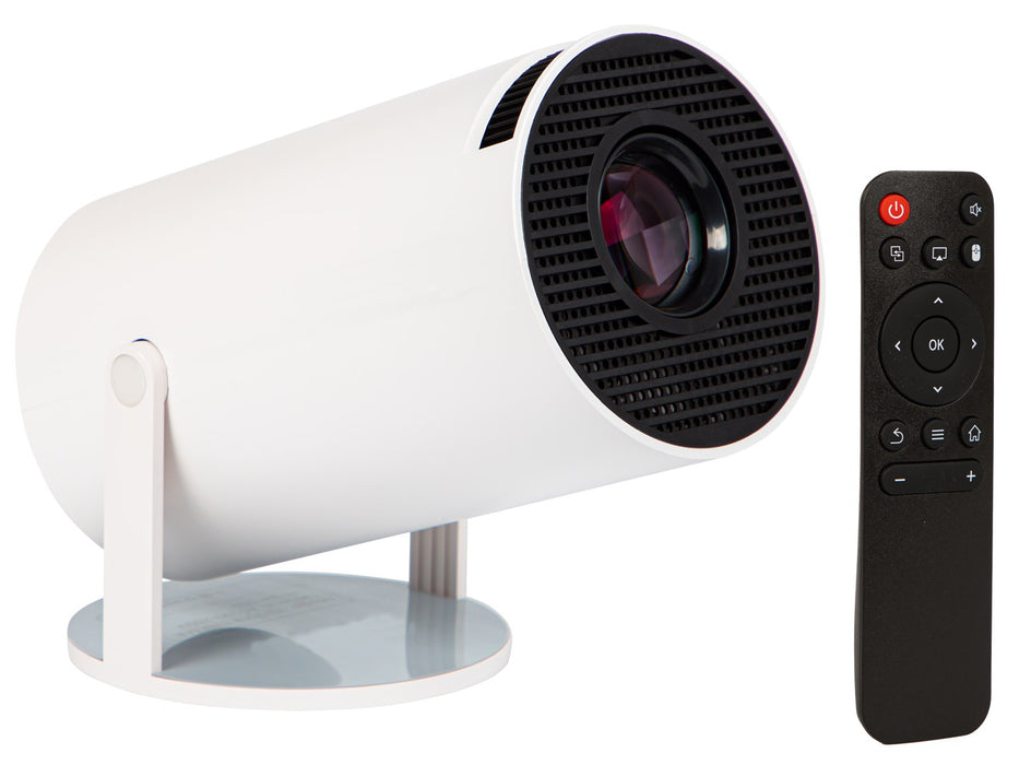 BLOW AndroidTV HD Cinema WHITE Portable Projector