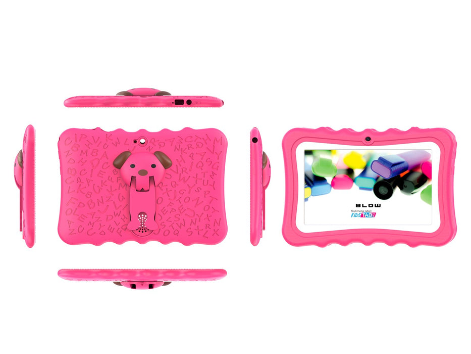 Tablet KidsTAB7 V2 BLOW 4/32GB różowe etui 2MP